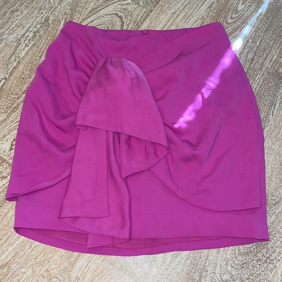 Finders Keepers Pink Ruffle Front Mini Skirt S NWT - Picture 5 of 7